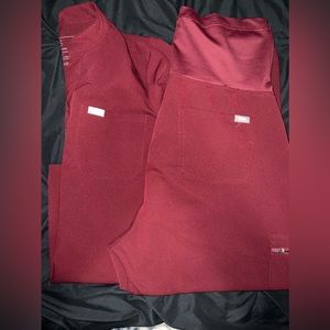 Figs maternity scrubs